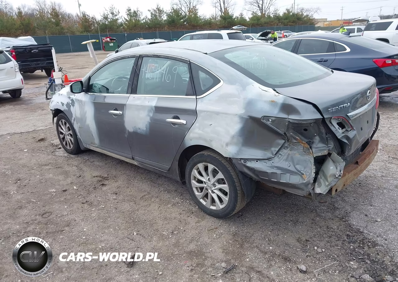 2019 Nissan Sentra S VIN:3N1AB7AP2KY241458 - 3