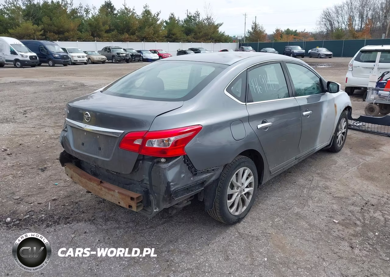 2019 Nissan Sentra S VIN:3N1AB7AP2KY241458 - 4