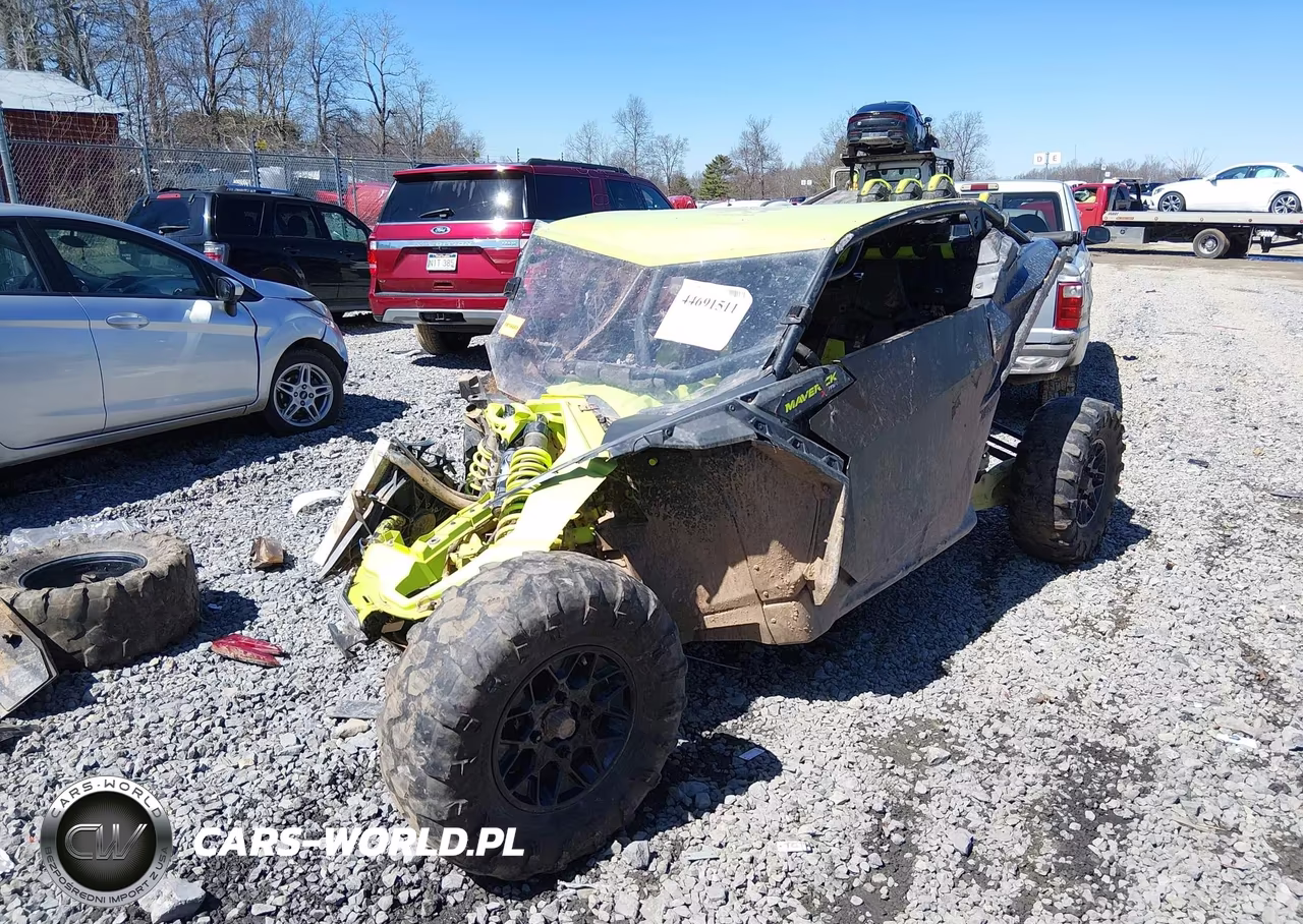 2021 Can-Am Maverick X3 X Mr Turbo Rr VIN:3JBVWAV29MK000407 - 2
