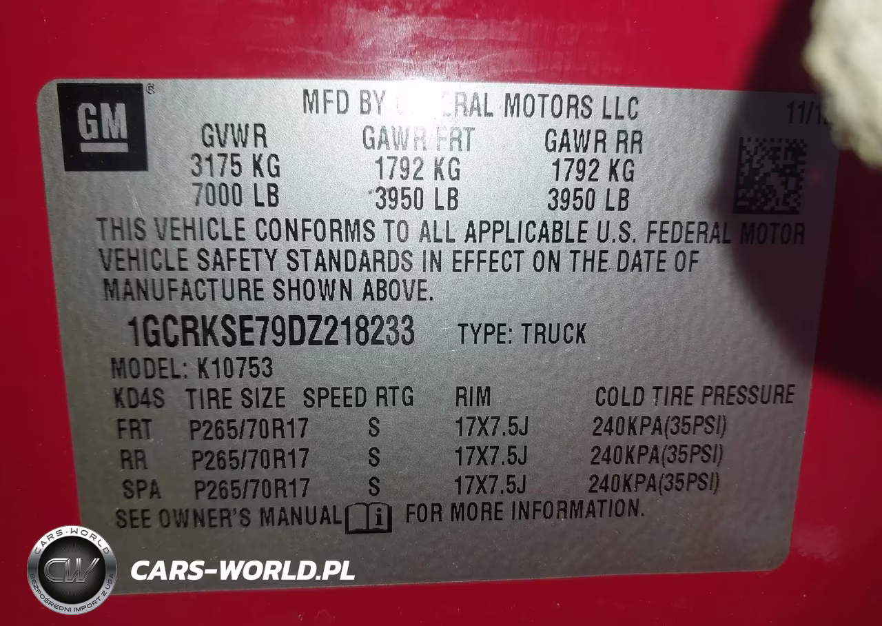 2013 Chevrolet Silverado 1500 Lt VIN:1GCRKSE79DZ218233 - 9