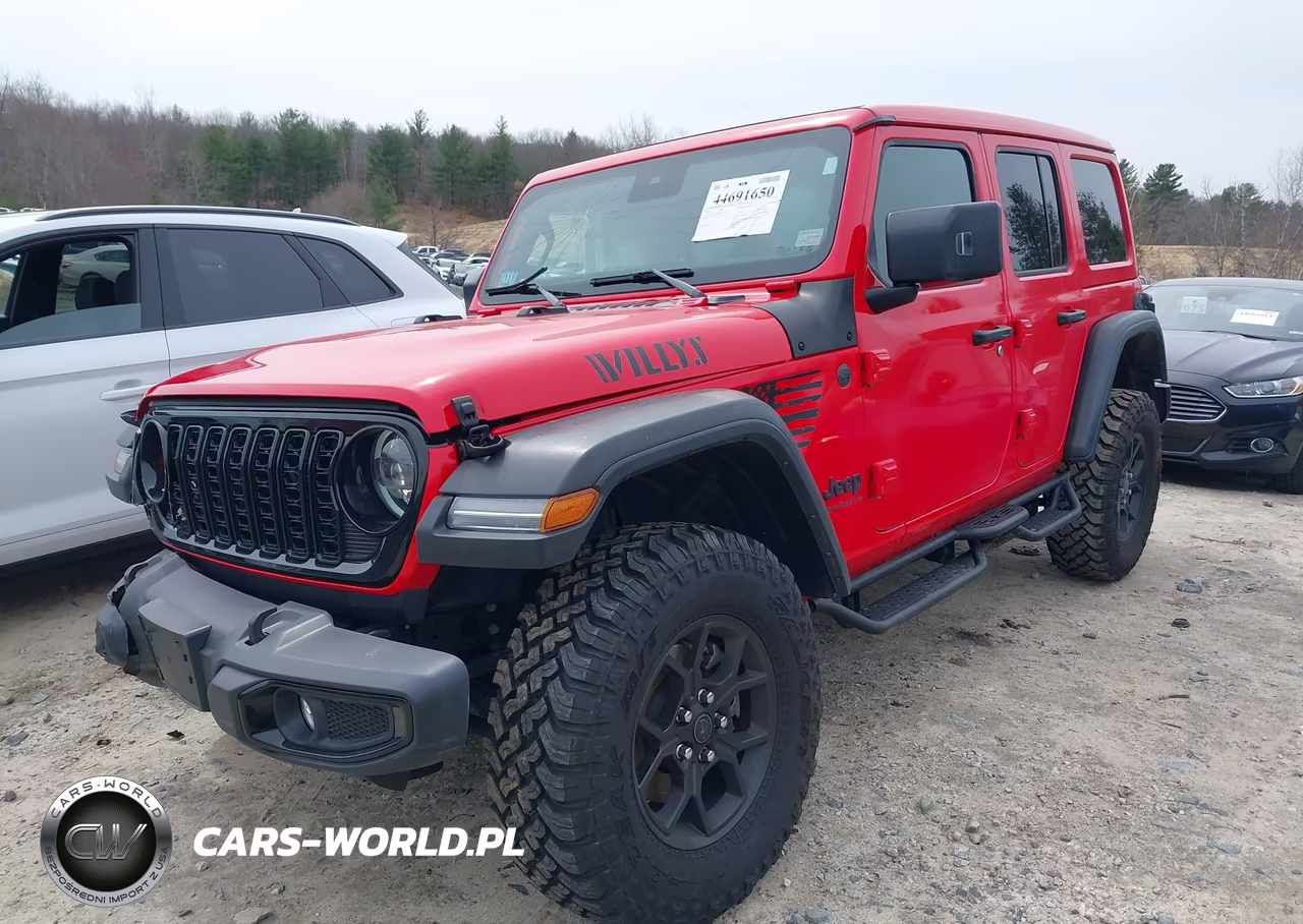 2024 Jeep Wrangler 4-Door Willys 4X4 VIN:1C4PJXDG8RW315344 - 2