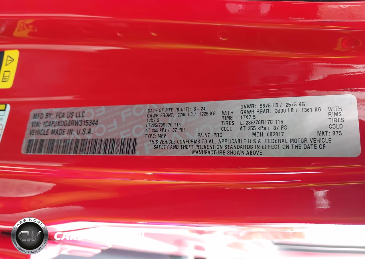 2024 Jeep Wrangler 4-Door Willys 4X4 VIN:1C4PJXDG8RW315344 - 9