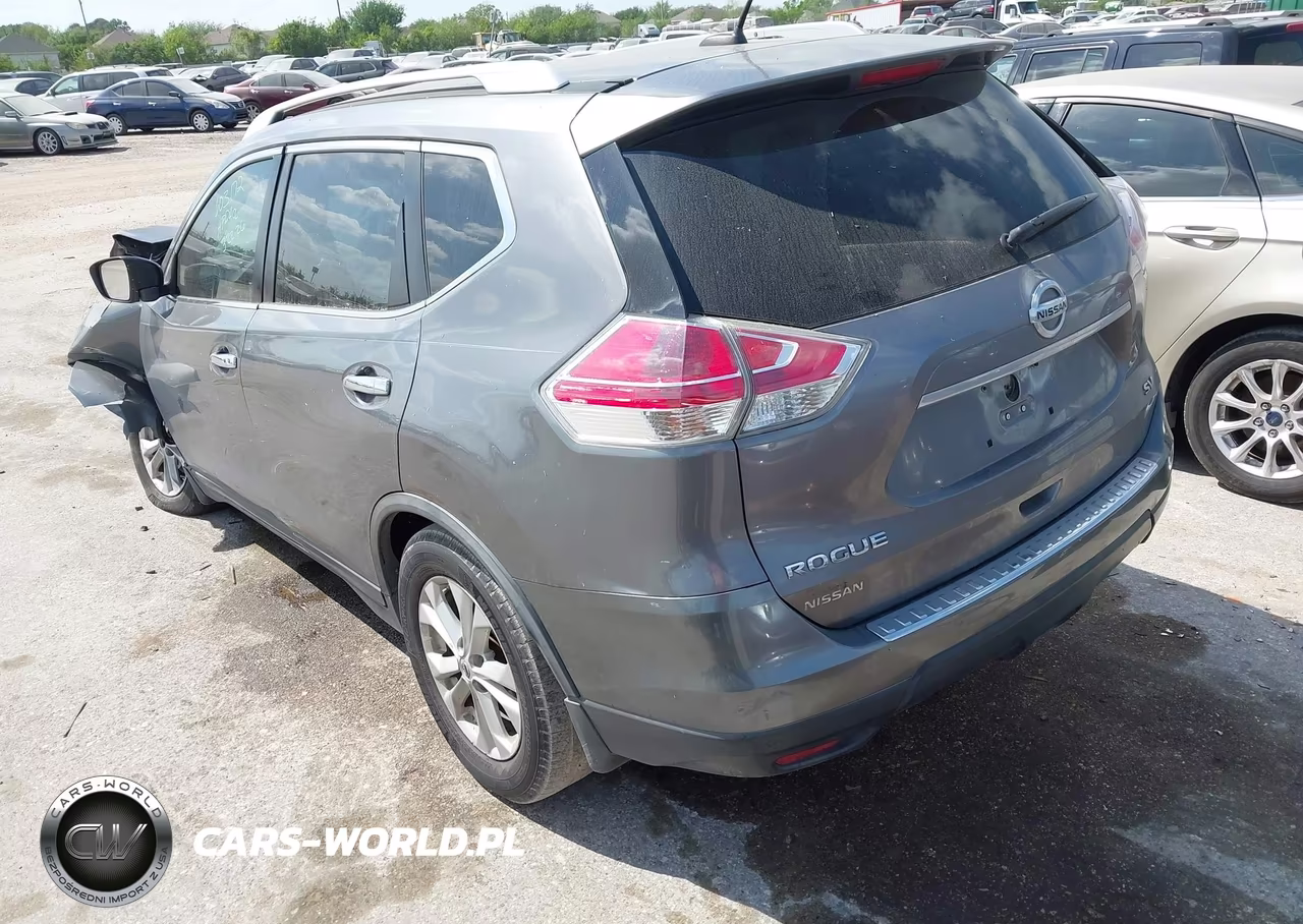 2016 Nissan Rogue Sv VIN:JN8AT2MT2GW008642 - 3