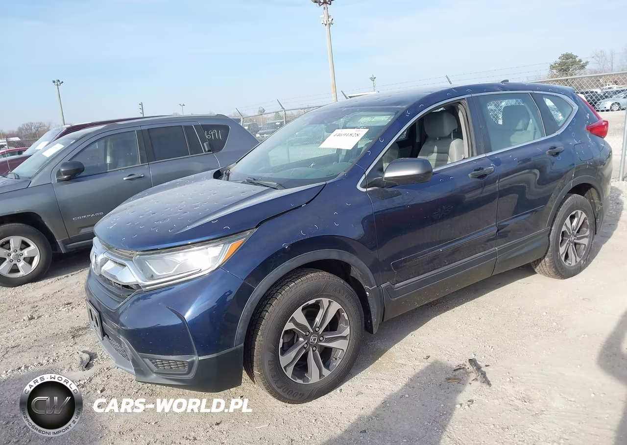 2018 Honda Cr-V Lx VIN:2HKRW6H37JH207187 - 2