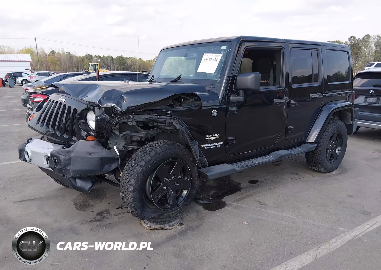 2013 Jeep Wrangler Unlimited Sahara VIN:1C4BJWEGXDL570204 - 2