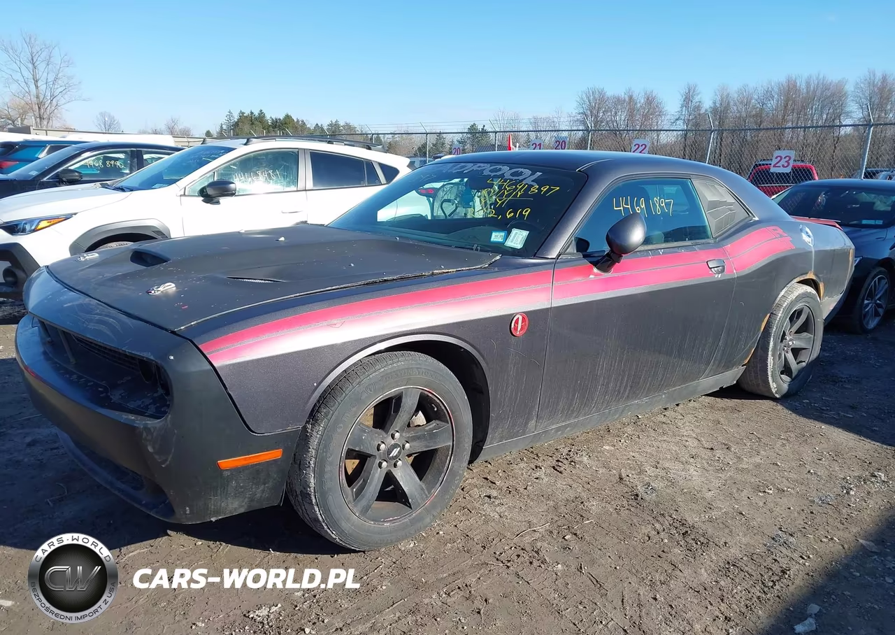 2013 Dodge Challenger Sxt VIN:2C3CDYAG9DH578664 - 2
