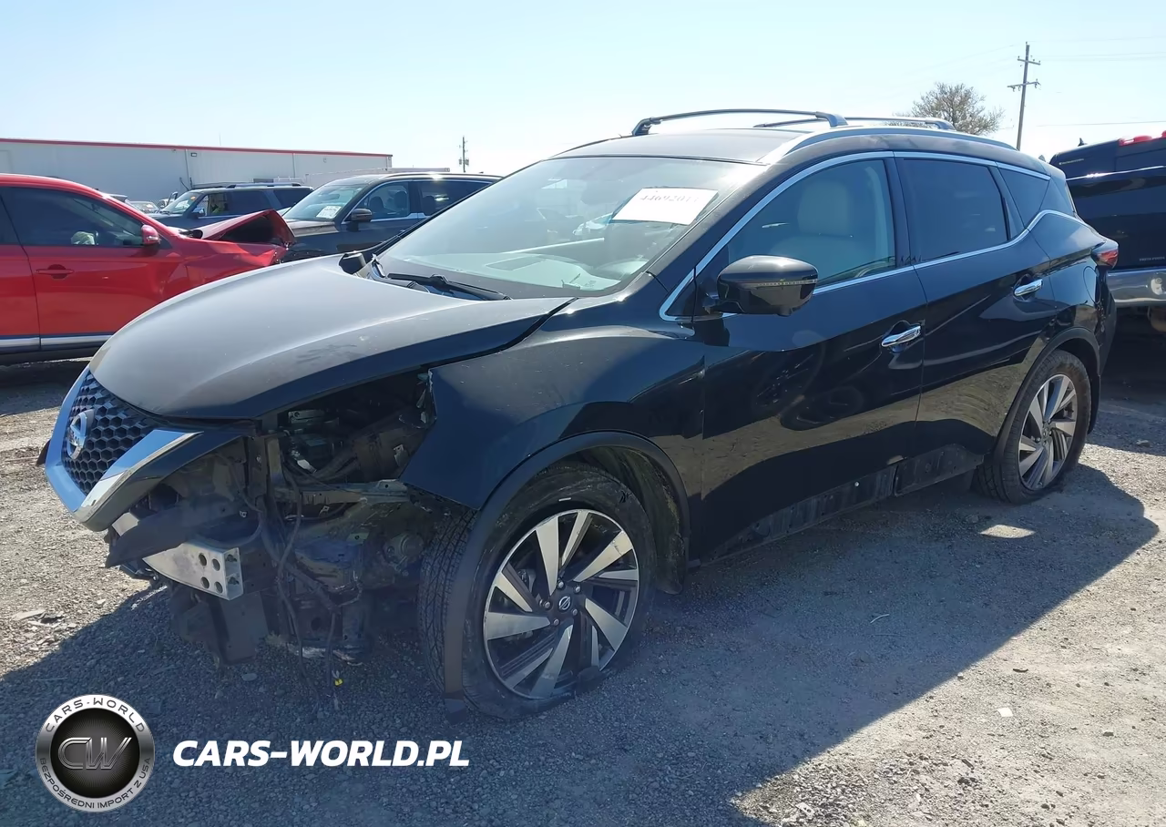 2019 Nissan Murano Sl VIN:5N1AZ2MJ0KN140043 - 2