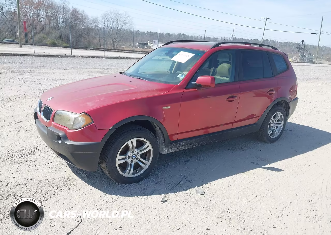 2005 BMW X3 3.0I VIN:WBXPA93445WD07888 - 2