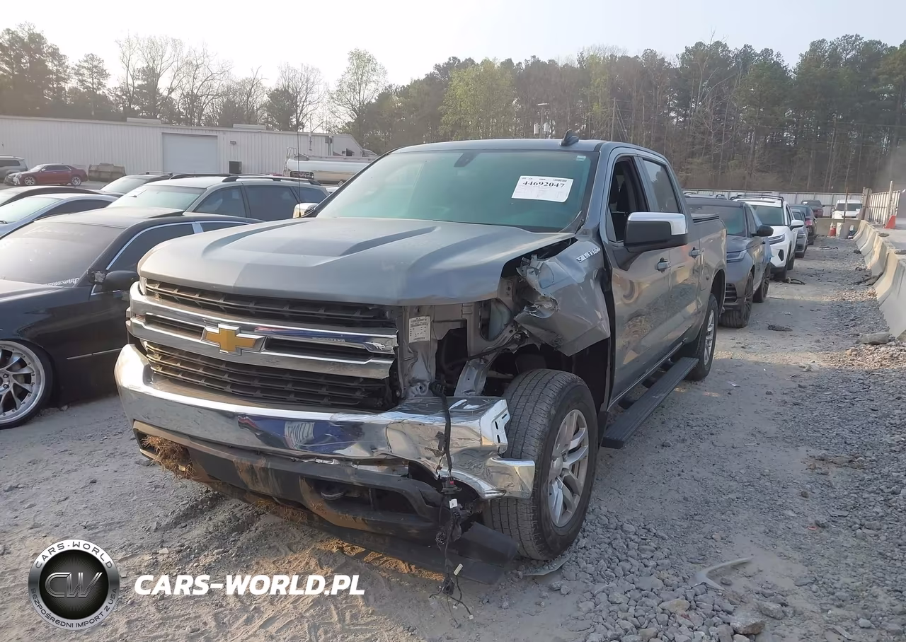 2021 Chevrolet Silverado 1500 4Wd Short Bed Lt With 2Fl VIN:3GCPYJEK6MG374640 - 2