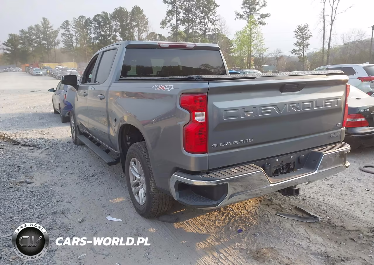 2021 Chevrolet Silverado 1500 4Wd Short Bed Lt With 2Fl VIN:3GCPYJEK6MG374640 - 3