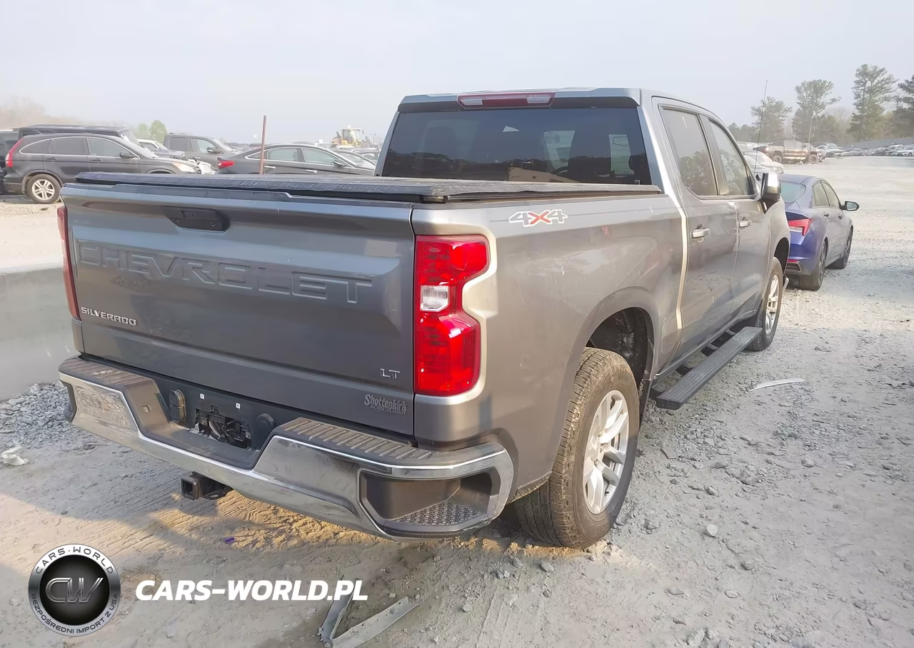 2021 Chevrolet Silverado 1500 4Wd Short Bed Lt With 2Fl VIN:3GCPYJEK6MG374640 - 4