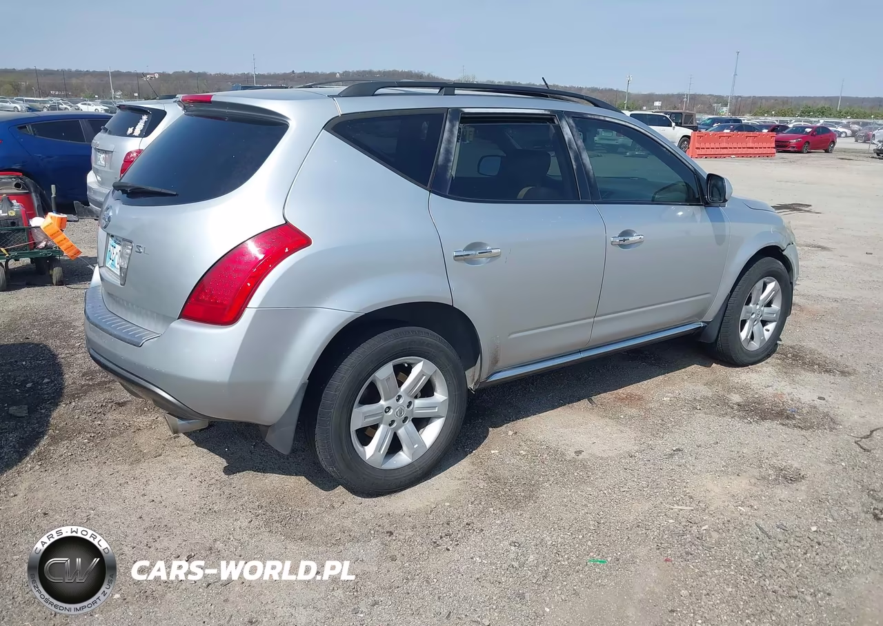 2007 Nissan Murano Sl VIN:JN8AZ08T87W500217 - 4