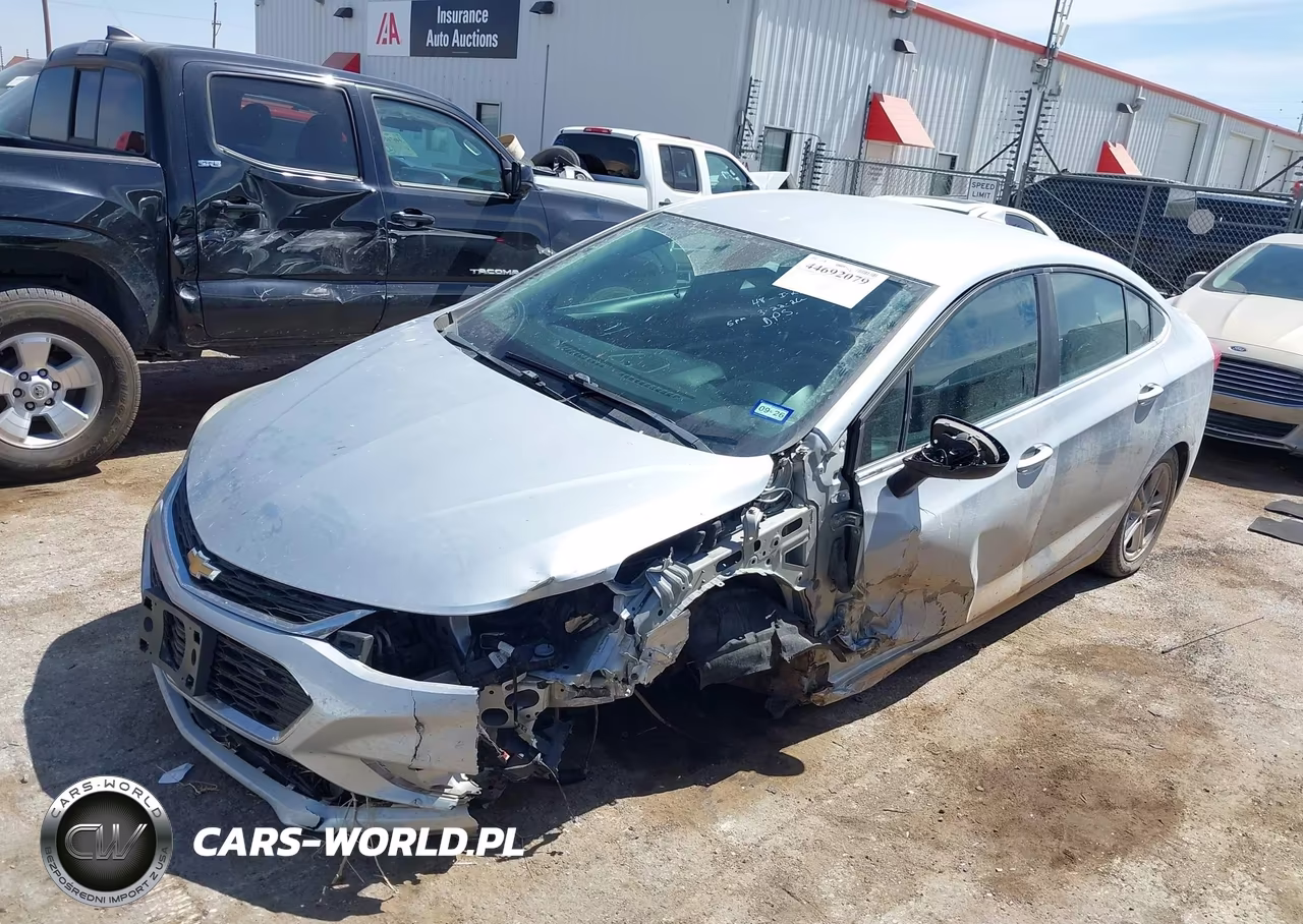 2017 Chevrolet Cruze Lt Auto VIN:1G1BE5SM3H7225662 - 2