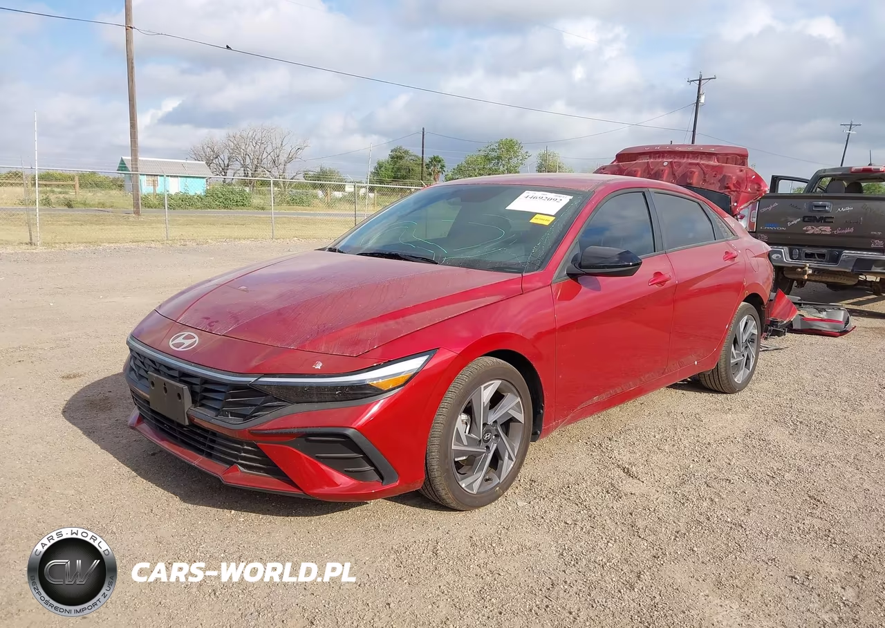2025 Hyundai Elantra Sel Sport VIN:KMHLM4DG8SU095009 - 2