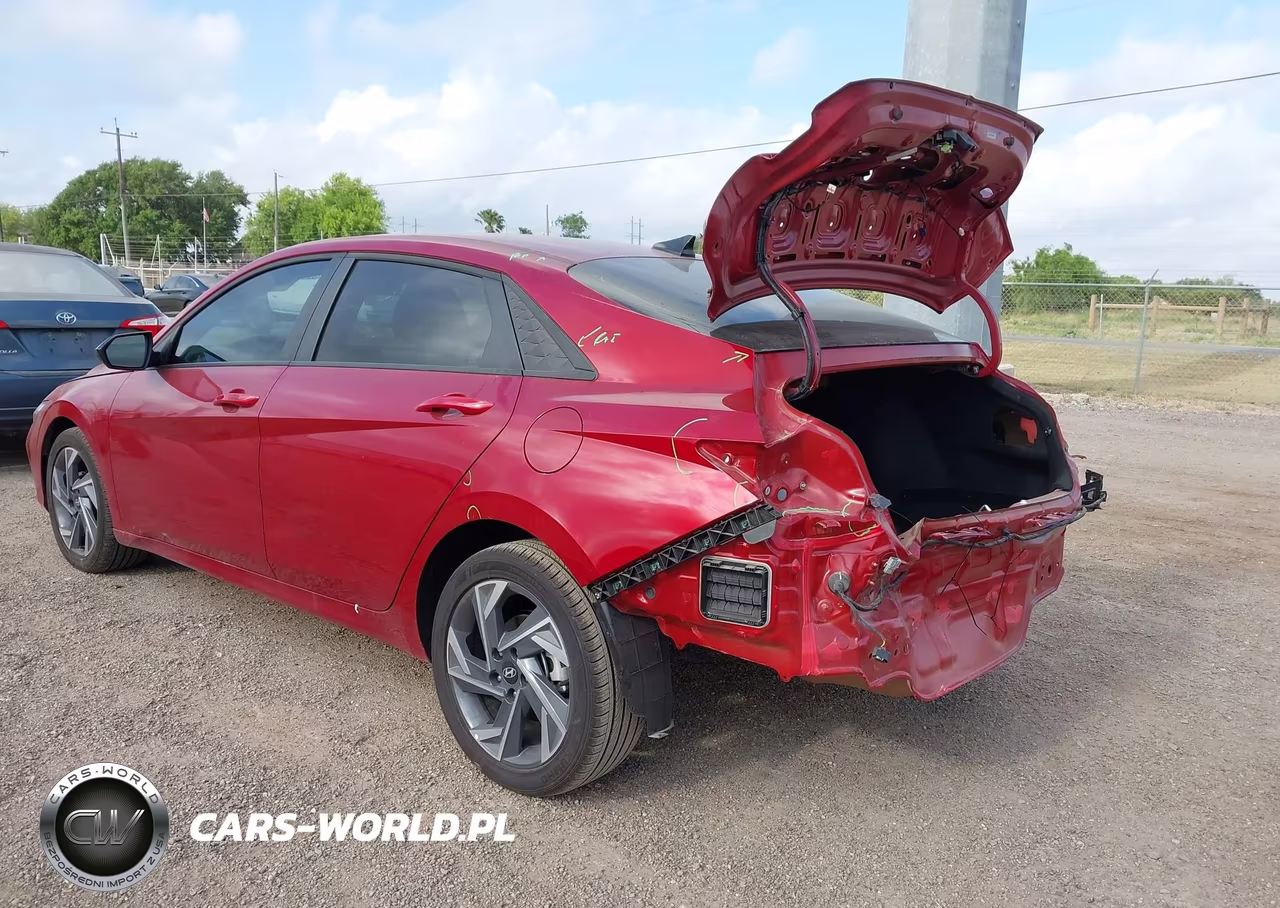 2025 Hyundai Elantra Sel Sport VIN:KMHLM4DG8SU095009 - 3
