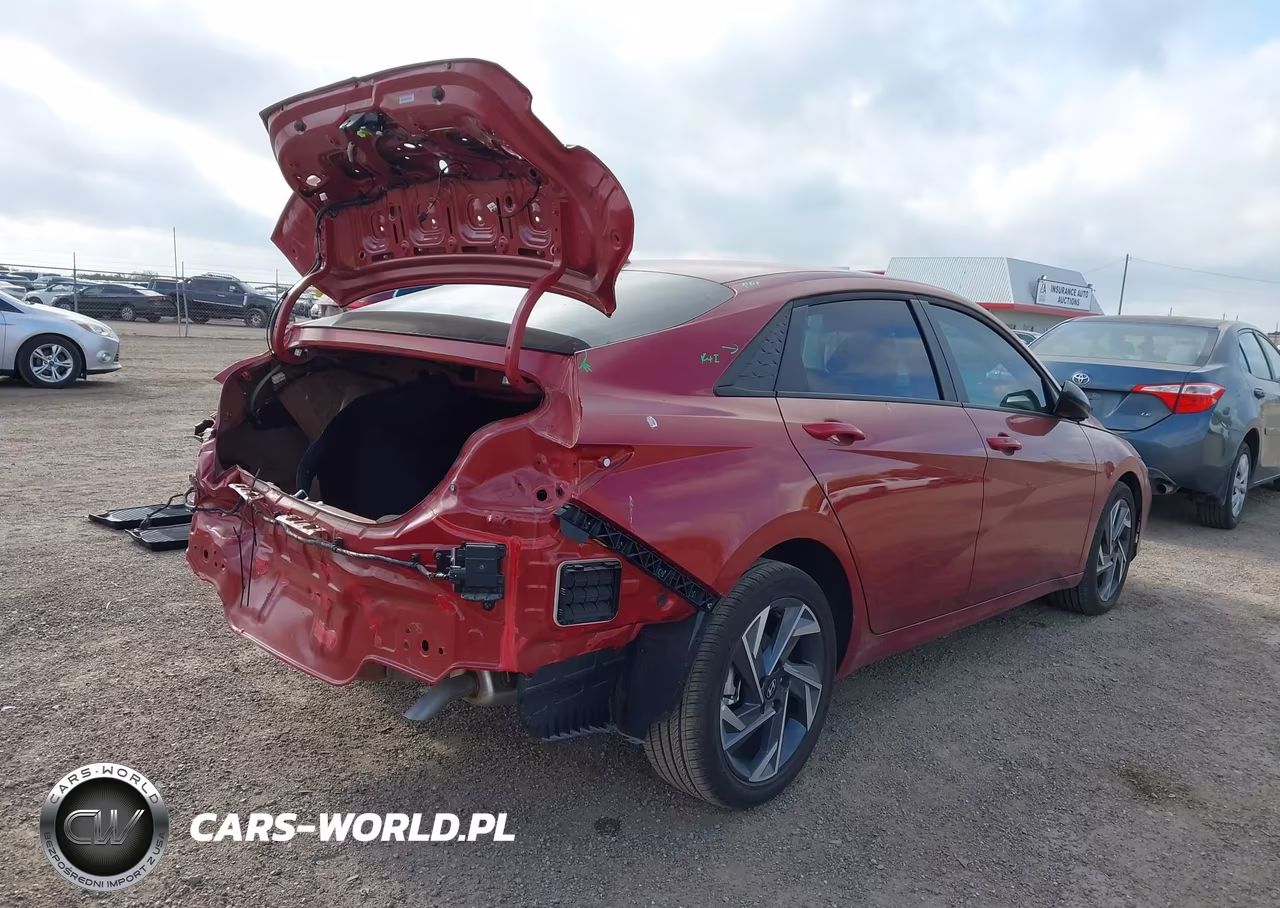 2025 Hyundai Elantra Sel Sport VIN:KMHLM4DG8SU095009 - 4
