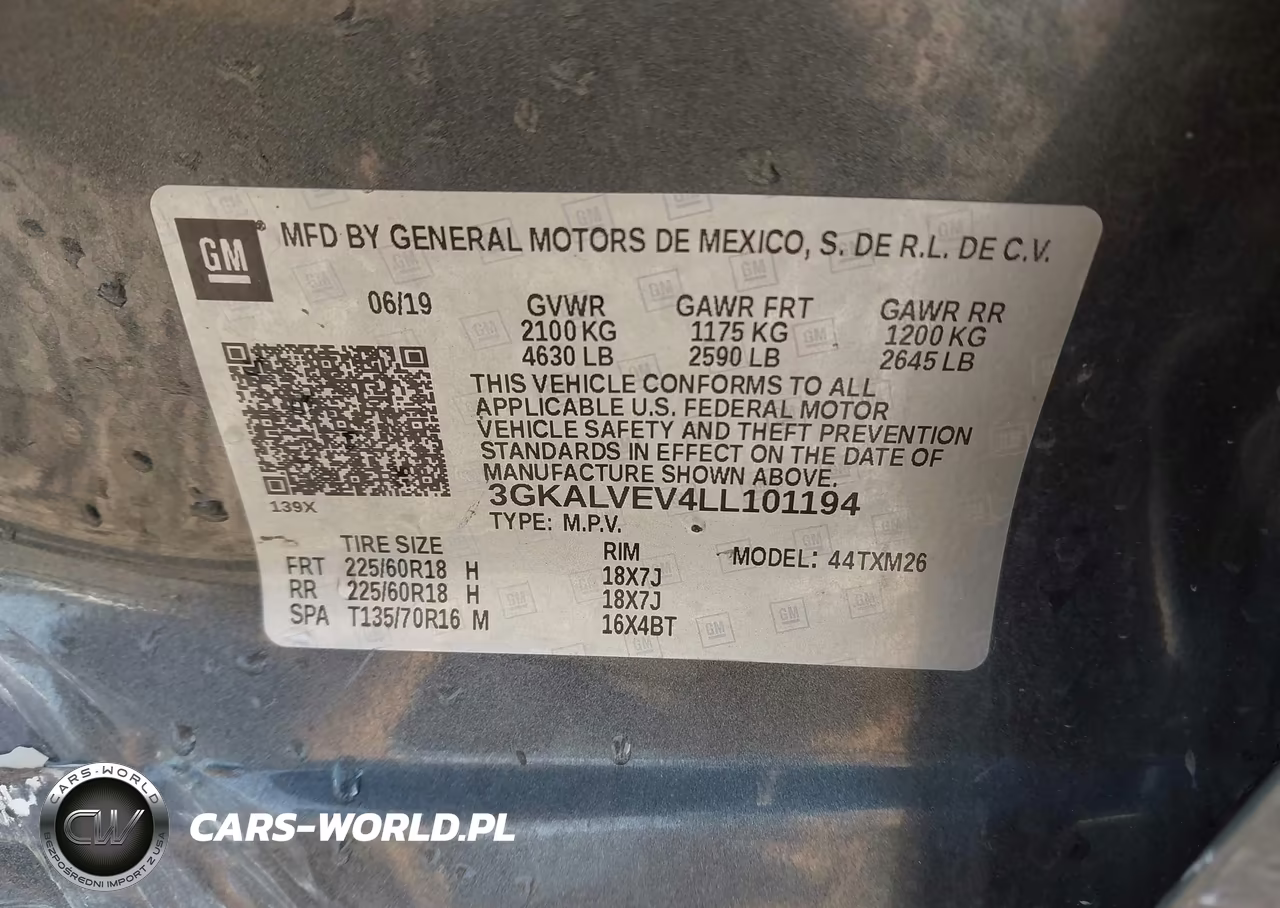 2020 GMC Terrain Awd Slt VIN:3GKALVEV4LL101194 - 9