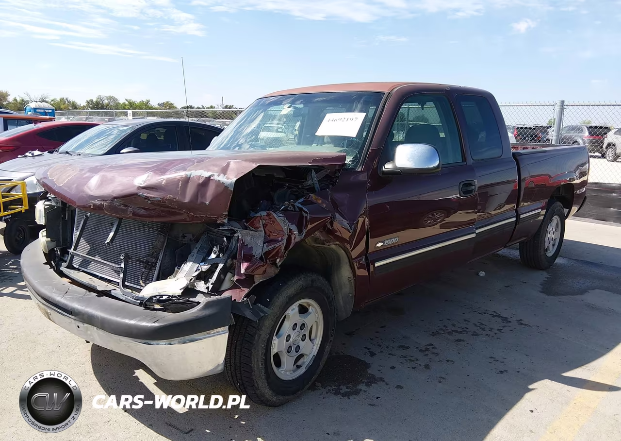 2000 Chevrolet Silverado 1500 Ls VIN:1GCEC19T0YZ221931 - 2