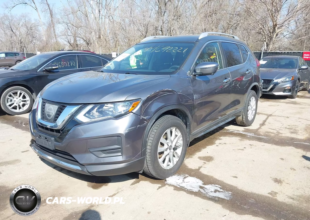 2017 Nissan Rogue Sv VIN:KNMAT2MV9HP619339 - 2
