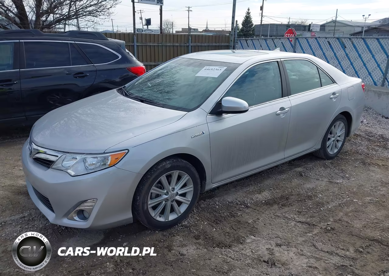 2012 Toyota Camry Hybrid Xle VIN:4T1BD1FK5CU035752 - 2