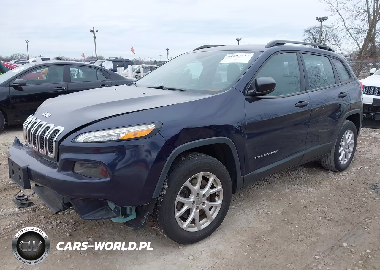2015 Jeep Cherokee Sport VIN:1C4PJMAB3FW735130 - 2