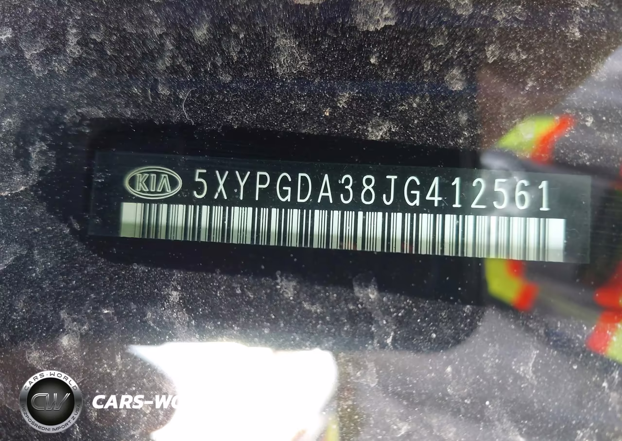 2018 Kia Sorento 2.4L Lx VIN:5XYPGDA38JG412561 - 9