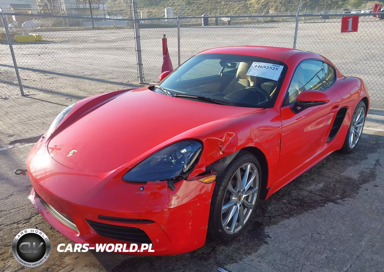2019 Porsche 718 Cayman VIN:WP0AA2A82KS260912 - 2