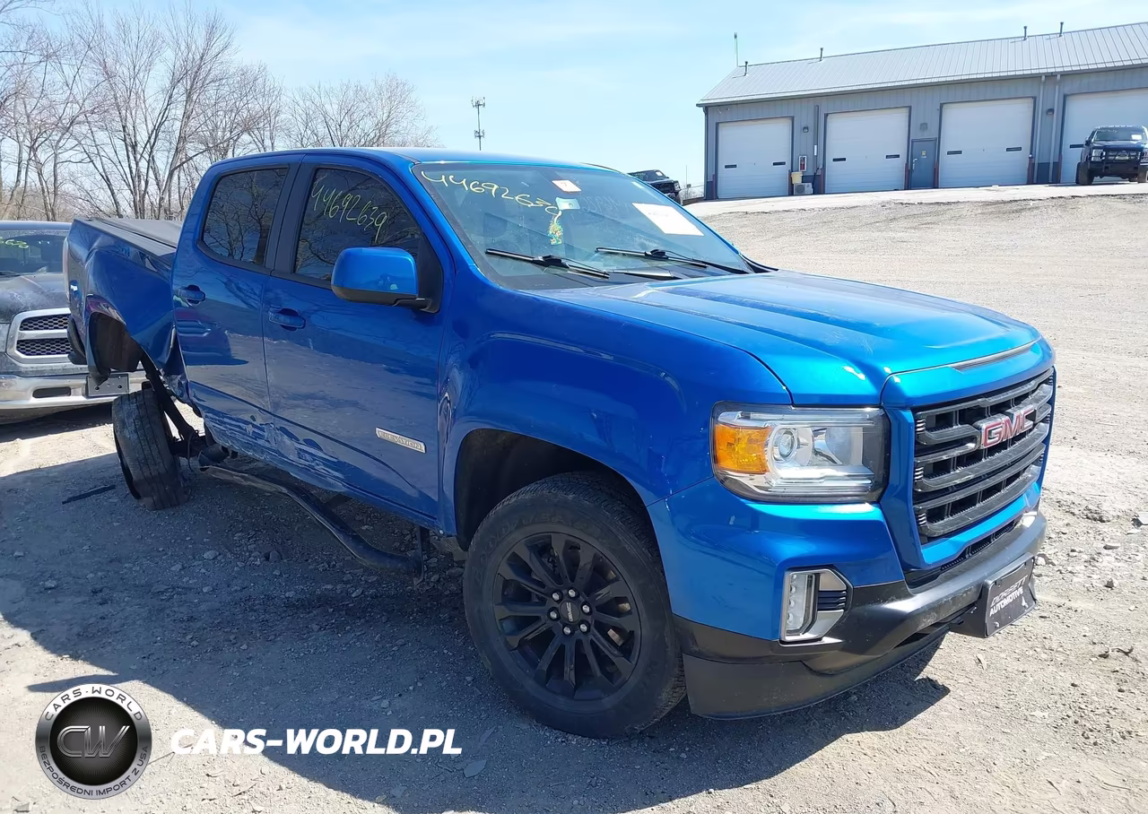 2022 GMC Canyon 2Wd Short Box Elevation
