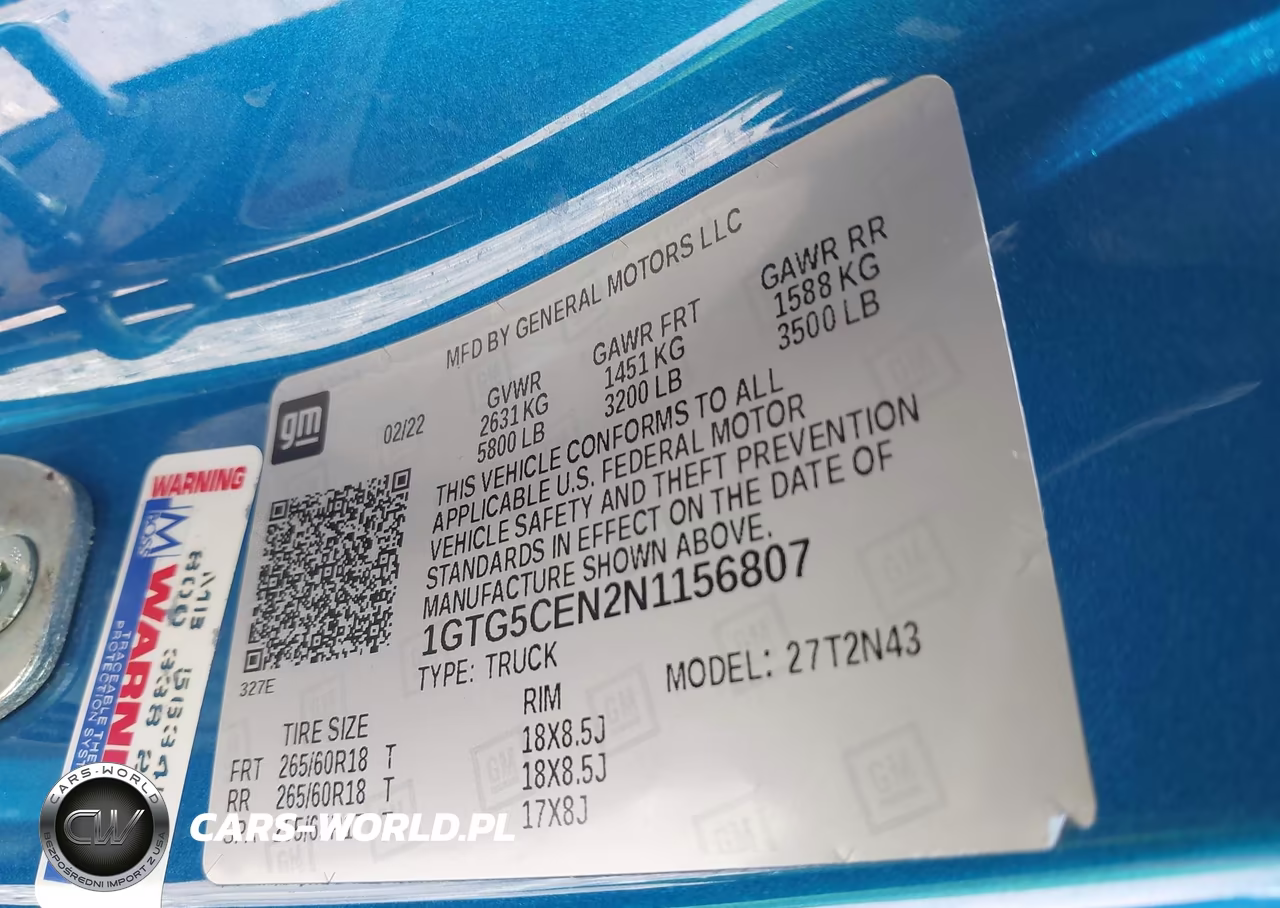 2022 GMC Canyon 2Wd Short Box Elevation VIN:1GTG5CEN2N1156807 - 9