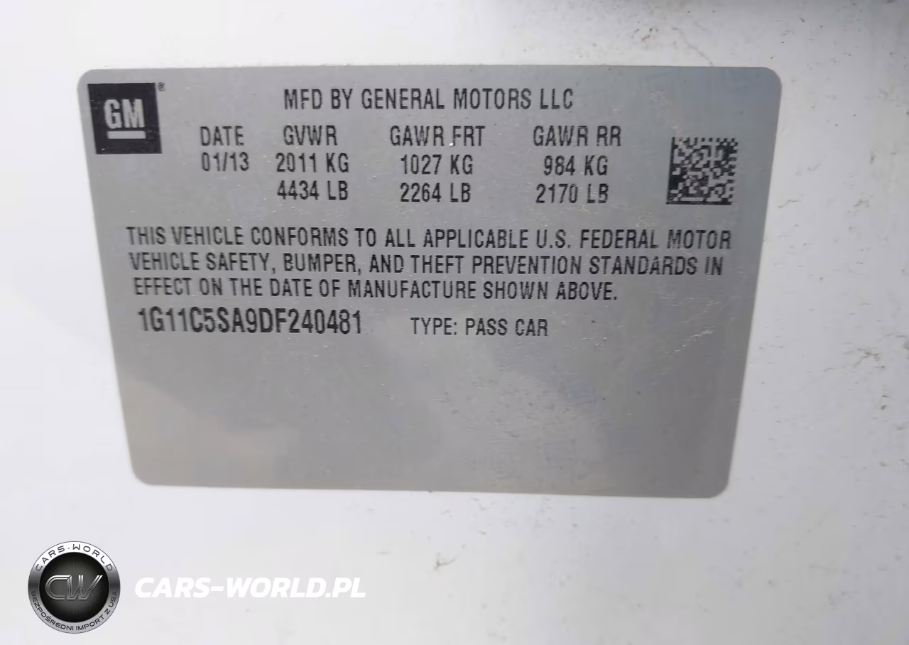 2013 Chevrolet Malibu 1Lt VIN:1G11C5SA9DF240481 - 9