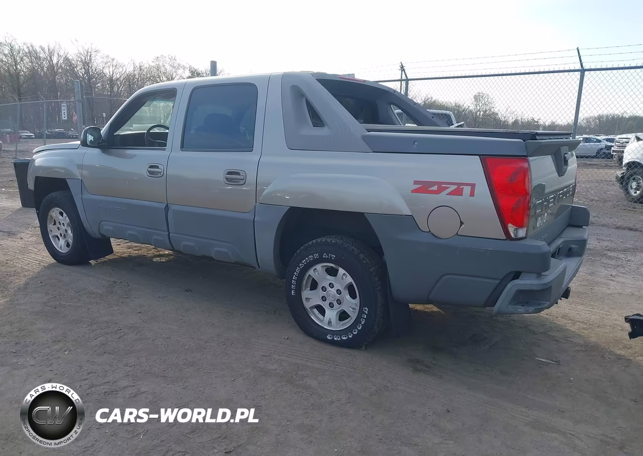 2002 Chevrolet Avalanche 1500 VIN:3GNEK13TX2G100642 - 3