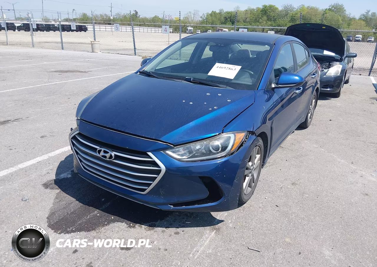 2018 Hyundai Elantra Sel VIN:5NPD84LF1JH398504 - 2
