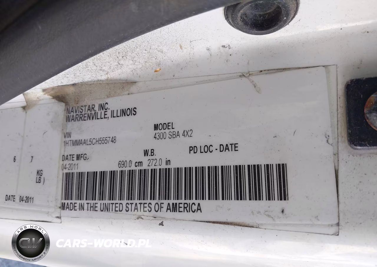 2012 International 4000 4300 VIN:1HTMMAAL5CH555748 - 8