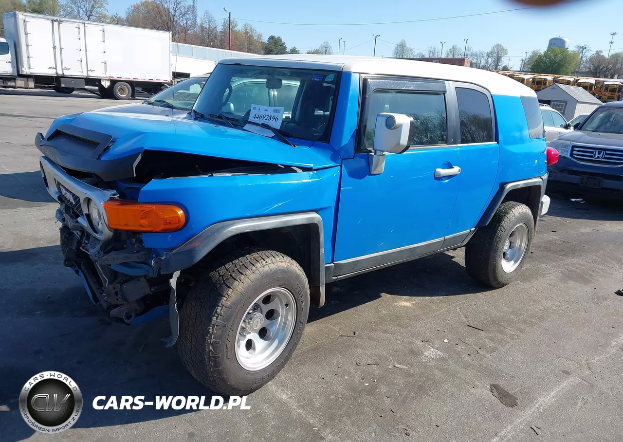 2007 Toyota Fj Cruiser VIN:JTEZU11F570001137 - 2