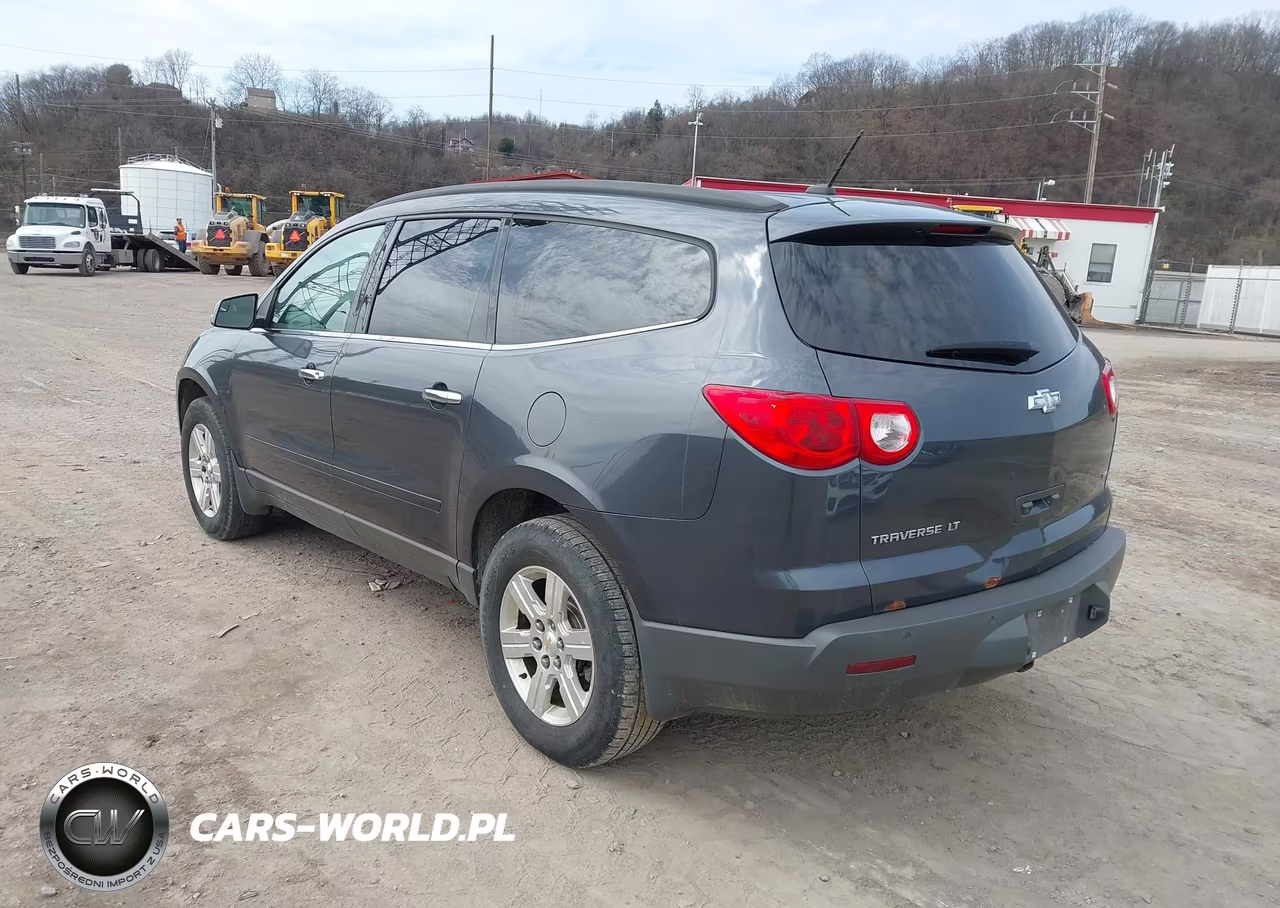 2012 Chevrolet Traverse 1Lt VIN:1GNKVGED9CJ302343 - 3