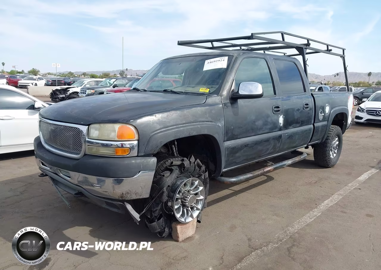 2002 GMC Sierra 2500Hd Sle VIN:1GTHK23G02F129972 - 2