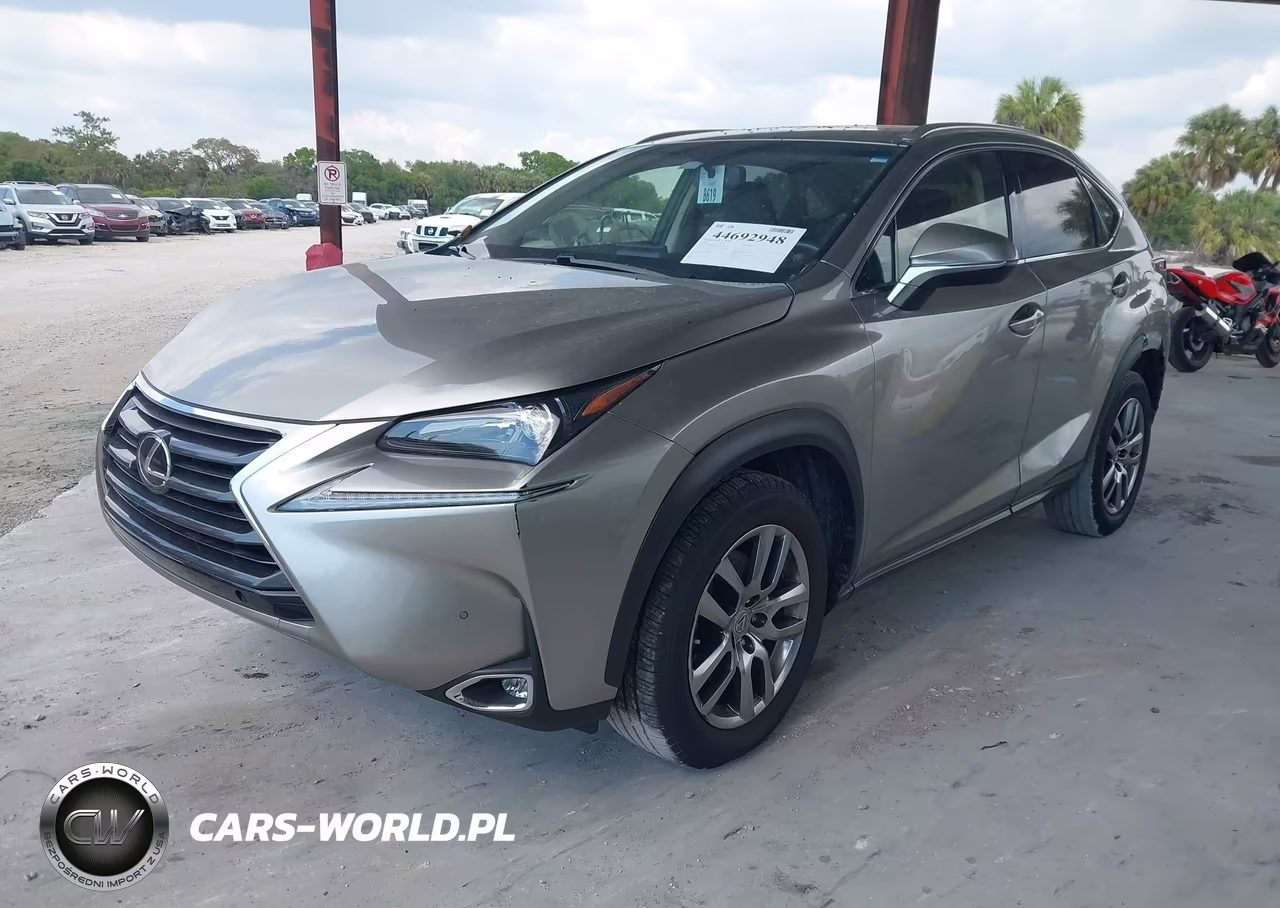 2016 Lexus Nx 200T VIN:JTJBARBZXG2078285 - 2