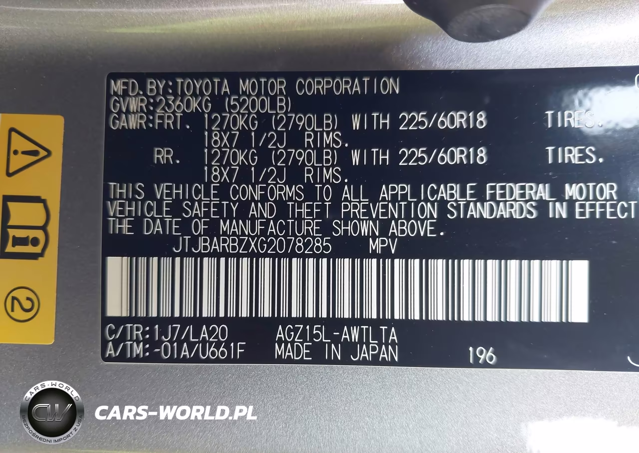 2016 Lexus Nx 200T VIN:JTJBARBZXG2078285 - 9