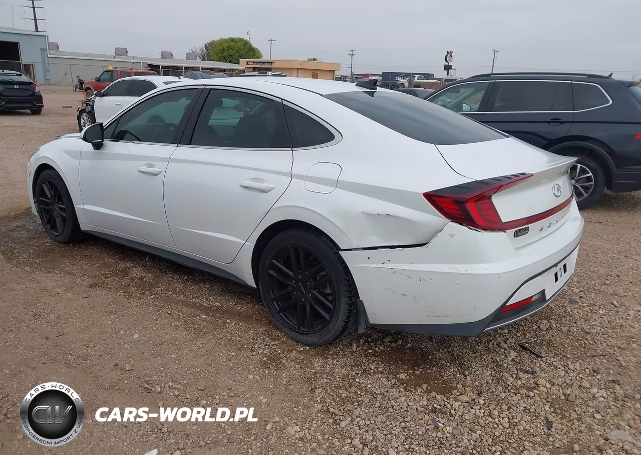 2020 Hyundai Sonata Se VIN:5NPEG4JAXLH030520 - 3