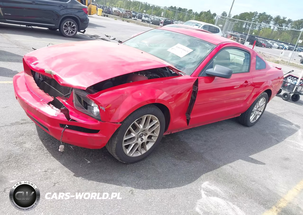 2007 Ford Mustang V6 Deluxe-V6 Premium VIN:1ZVFT80N875358923 - 2