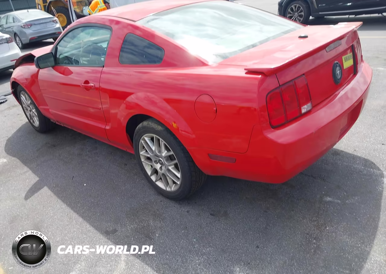 2007 Ford Mustang V6 Deluxe-V6 Premium VIN:1ZVFT80N875358923 - 3