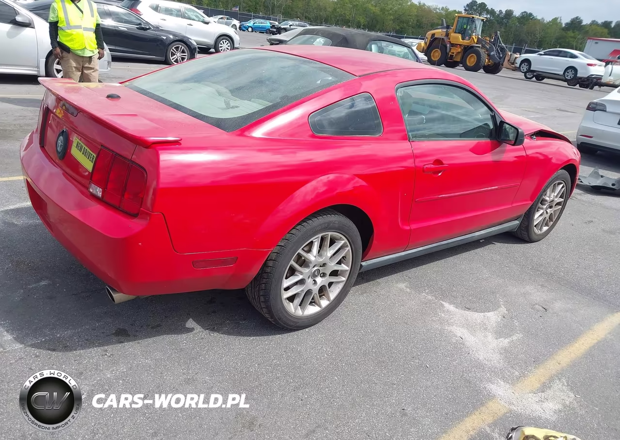 2007 Ford Mustang V6 Deluxe-V6 Premium VIN:1ZVFT80N875358923 - 4