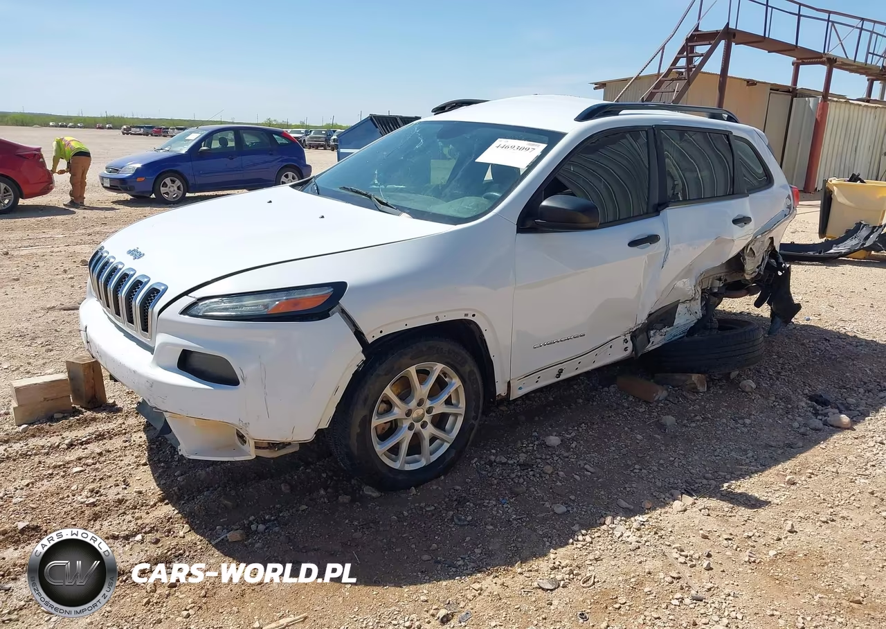 2016 Jeep Cherokee Sport VIN:1C4PJLAB7GW107339 - 2