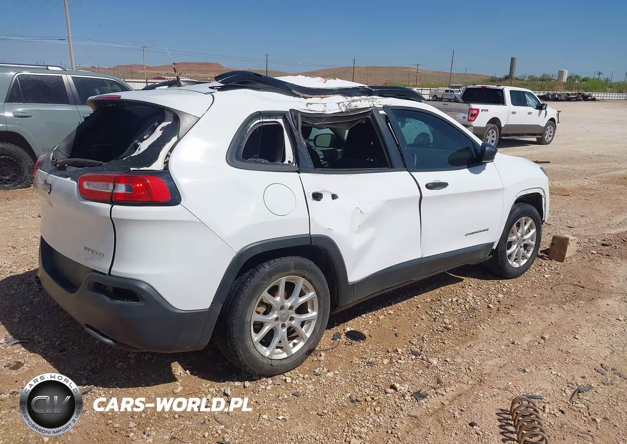 2016 Jeep Cherokee Sport VIN:1C4PJLAB7GW107339 - 4
