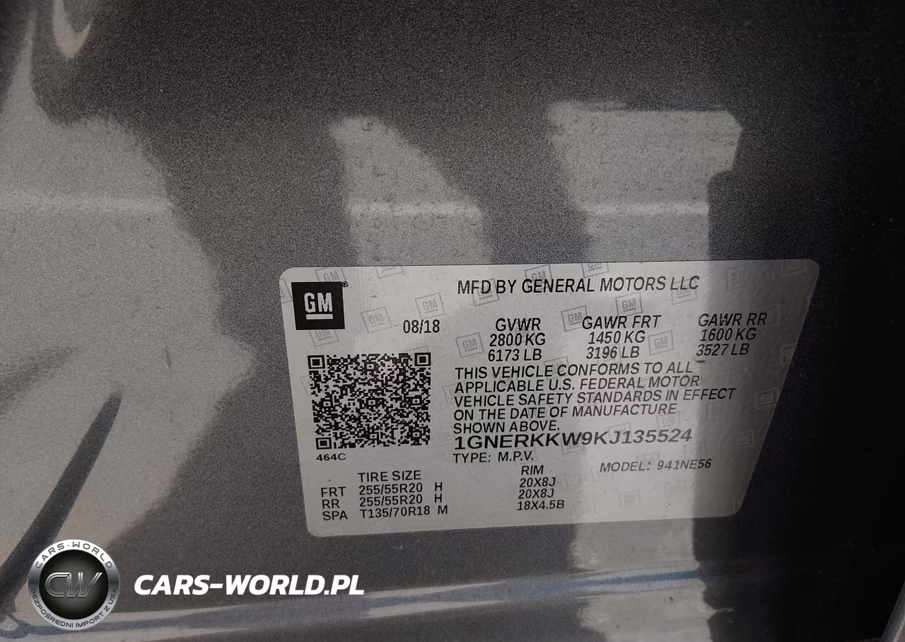 2019 Chevrolet Traverse Premier VIN:1GNERKKW9KJ135524 - 9