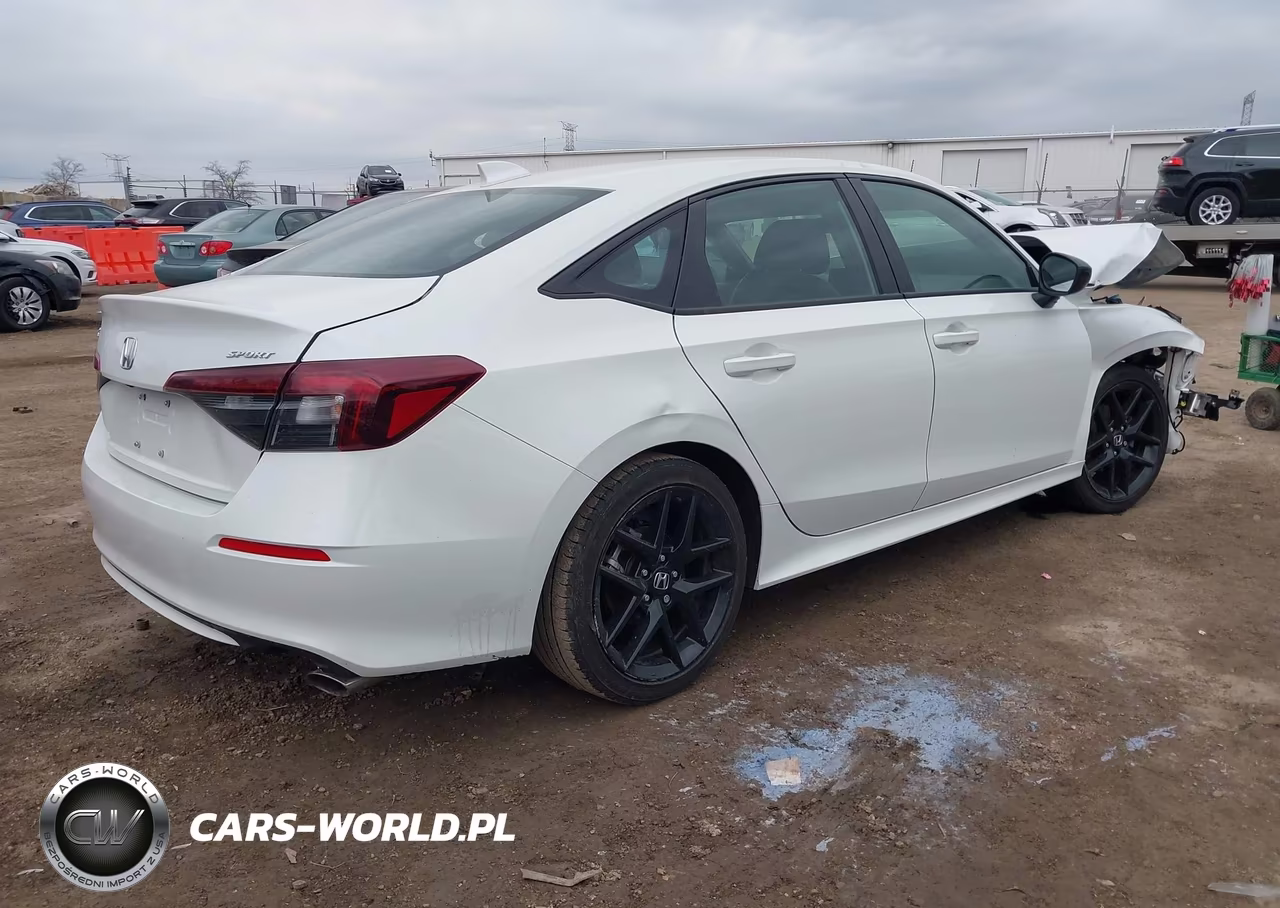 2025 Honda Civic Sport VIN:2HGFE2F51SH575346 - 4