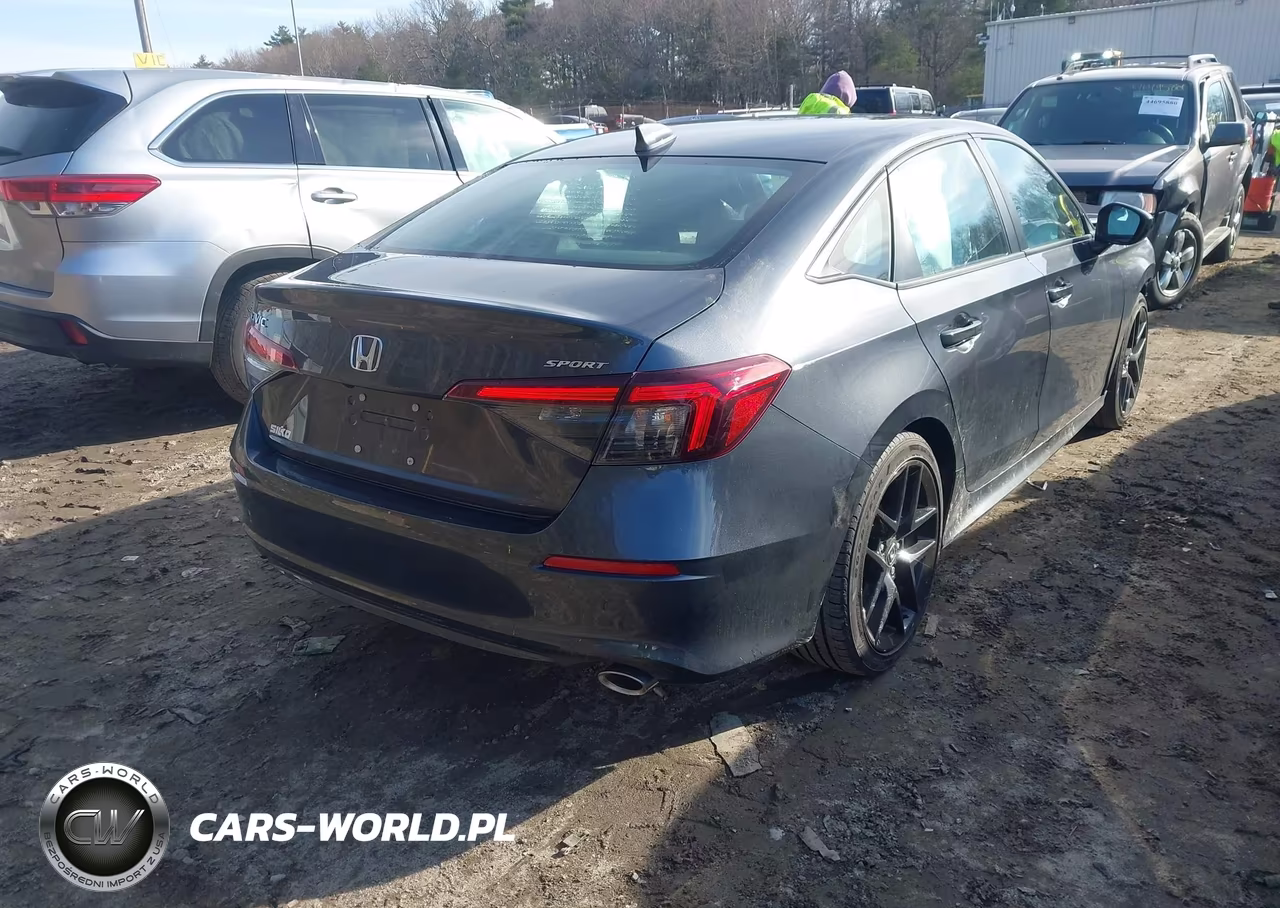 2025 Honda Civic Sport VIN:2HGFE2F56SH553083 - 4