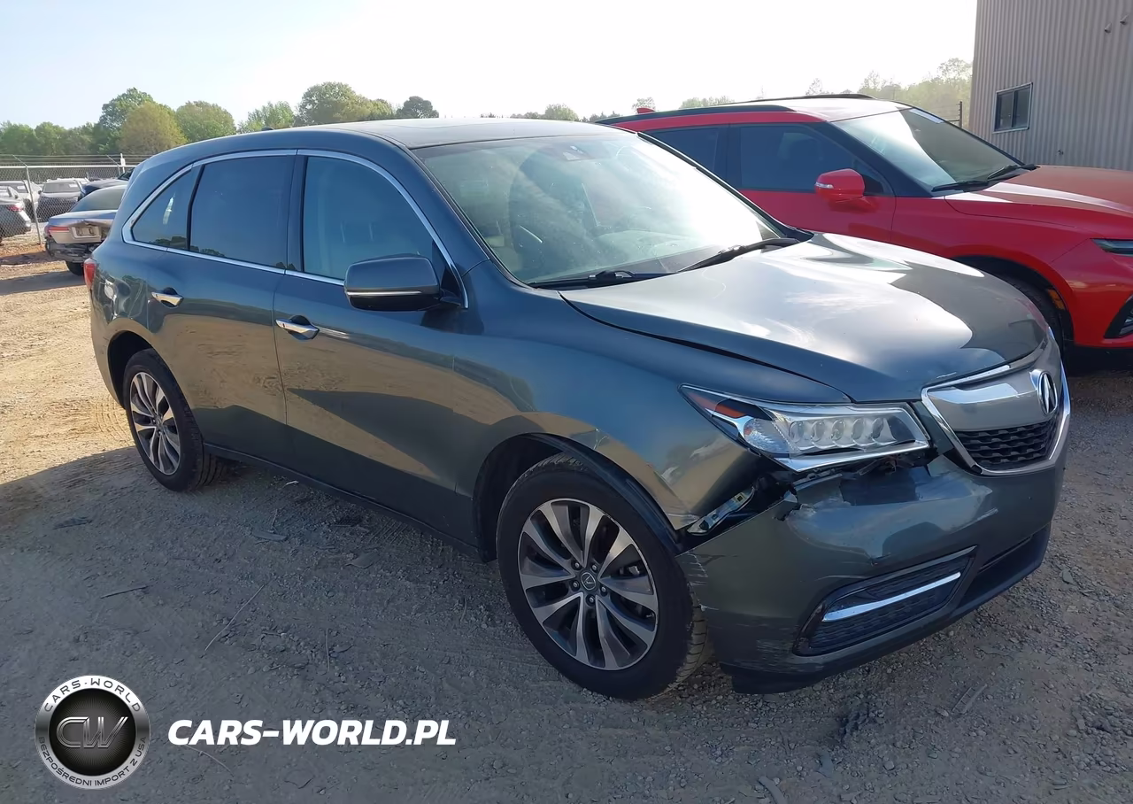 2015 Acura Mdx Technology Package