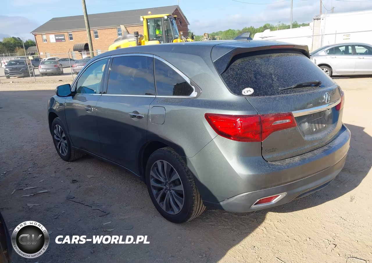 2015 Acura Mdx Technology Package VIN:5FRYD3H44FB008143 - 3