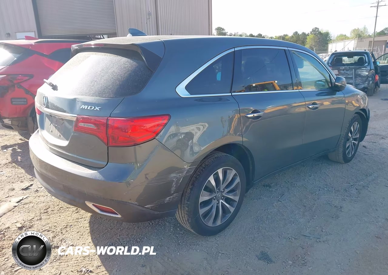 2015 Acura Mdx Technology Package VIN:5FRYD3H44FB008143 - 4